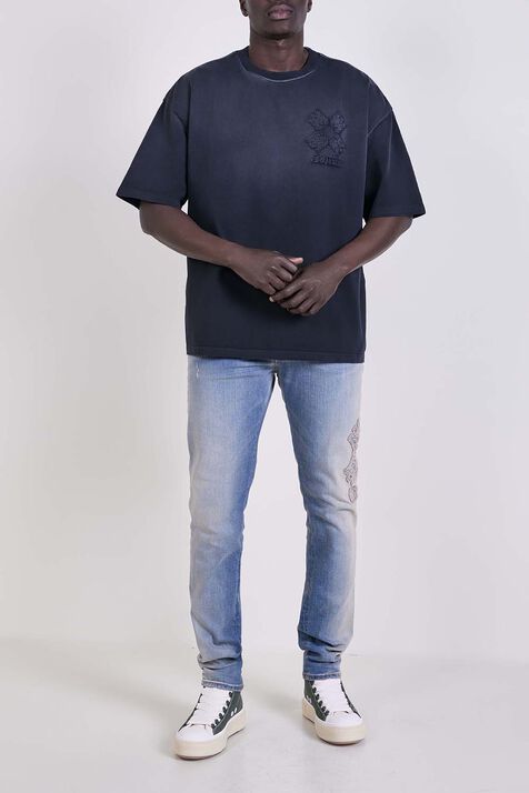 חולצת טי בגזרת אוברסייז AMIRI